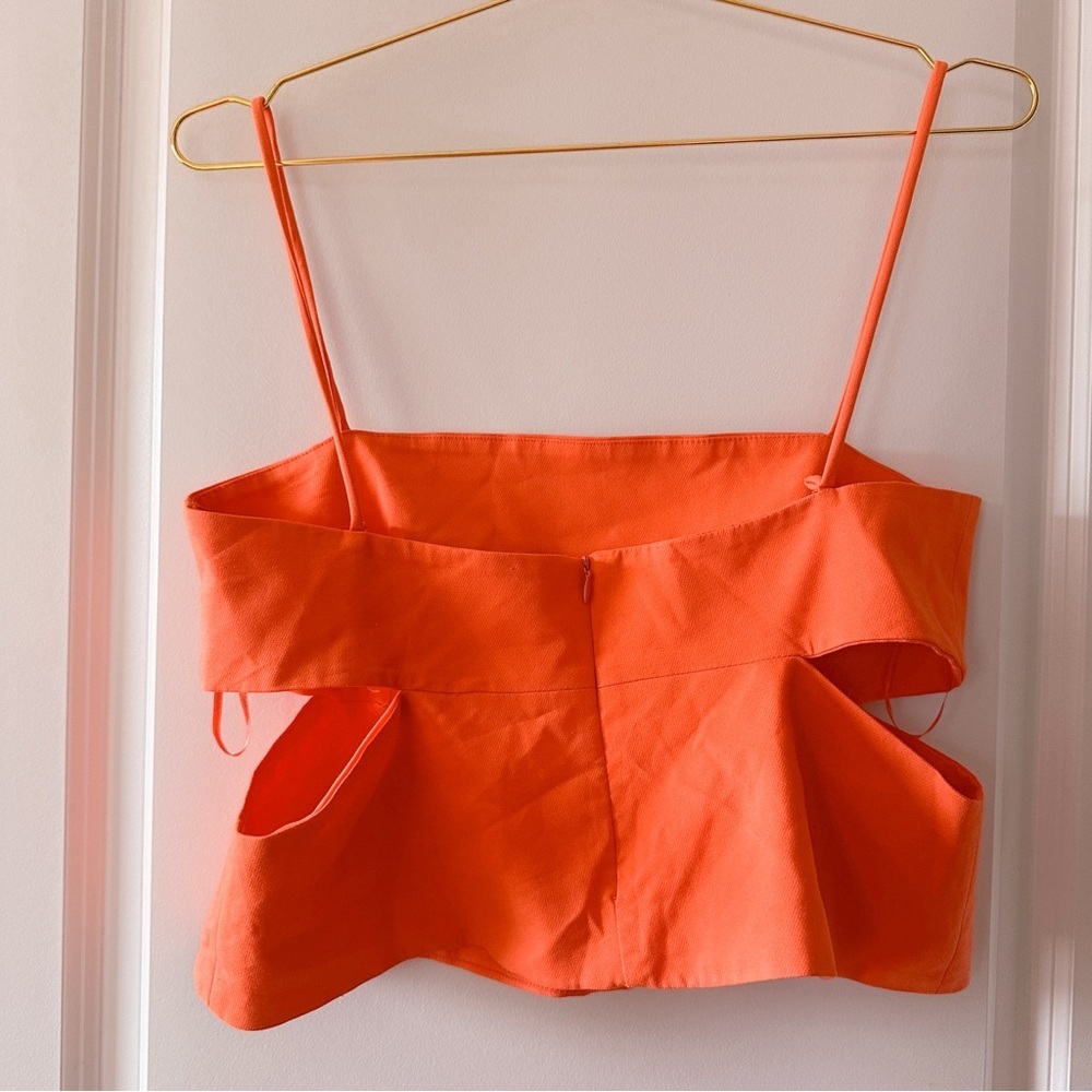 Zara Bright Orange Camisole - Picture 8 of 10